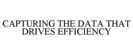 CAPTURING THE DATA THAT DRIVES EFFICIENCY trademark