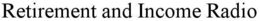 RETIREMENT AND INCOME RADIO trademark