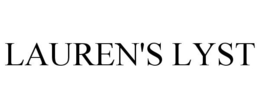 LAUREN'S LYST trademark