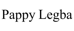 PAPPY LEGBA trademark