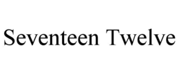 SEVENTEEN TWELVE trademark