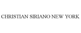 CHRISTIAN SIRIANO NEW YORK trademark