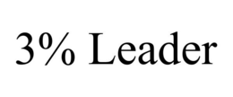 3% LEADER trademark