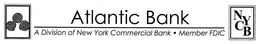 ATLANTIC BANK A DIVISION OF NEW YORK COMMERCIAL BANK MEMBER FDIC NYCB trademark