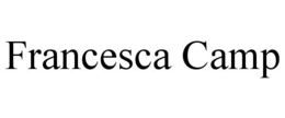 FRANCESCA CAMP trademark