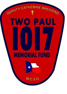 DEPUTY CATHERINE BREEDING TWO PAUL 1017 MEMORIAL FUND M.C.S.O. trademark