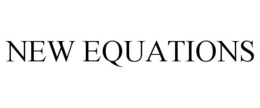 NEW EQUATIONS trademark