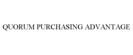 QUORUM PURCHASING ADVANTAGE trademark