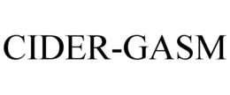 CIDER-GASM trademark