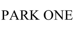 PARK ONE trademark