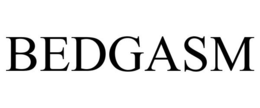 BEDGASM trademark