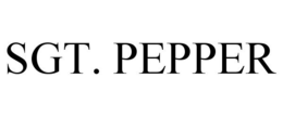 SGT. PEPPER trademark