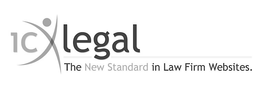 IC X LEGAL THE NEW STANDARD IN LAW FIRM WEBSITES trademark