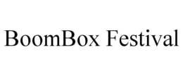 BOOMBOX FESTIVAL trademark