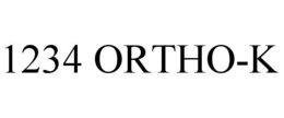 1234 ORTHO-K trademark