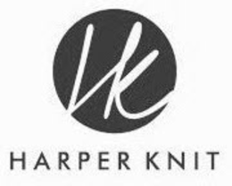 HK HARPER KNIT trademark