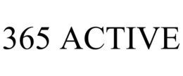 365 ACTIVE trademark