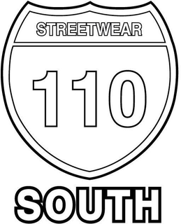 STREETWEAR 110 SOUTH trademark