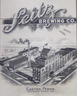 SEITZ BREWING CO. EASTON, PENNA. BREWERS SINCE 1821 SEITZ trademark