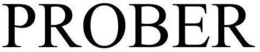 PROBER trademark