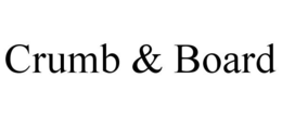 CRUMB & BOARD trademark