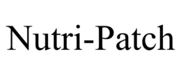 NUTRI-PATCH trademark