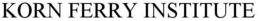 KORN FERRY INSTITUTE trademark