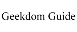 GEEKDOM GUIDE trademark