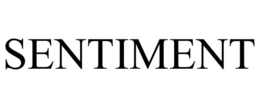 SENTIMENT trademark