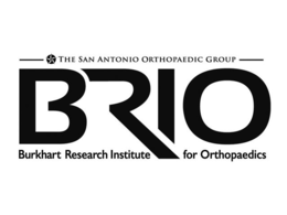 THE SAN ANTONIO ORTHOPAEDIC GROUP BRIO BURKART RESEARCH INSTITUTE FOR ORTHOPAEDICS trademark