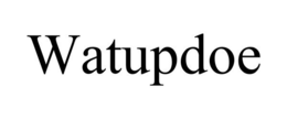 WATUPDOE trademark