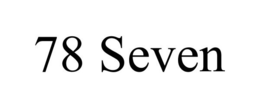 78 SEVEN trademark