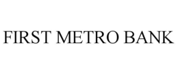 FIRST METRO BANK trademark