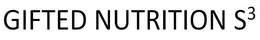 GIFTED NUTRITION S3 trademark