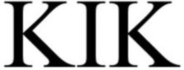 KIK trademark