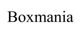 BOXMANIA trademark