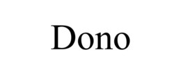 DONO trademark