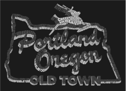 PORTLAND OREGON OLD TOWN trademark