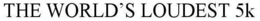 THE WORLD'S LOUDEST 5K trademark