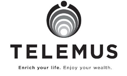 TELEMUS ENRICH YOUR LIFE. ENJOY YOUR WEALTH. trademark