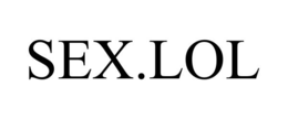 SEX.LOL trademark