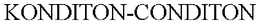 KONDITON-CONDITON trademark