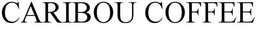 CARIBOU COFFEE trademark