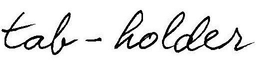 TAB - HOLDER trademark