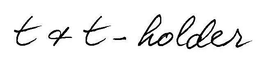 T & T - HOLDER trademark