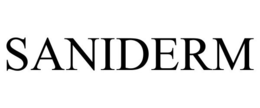 SANIDERM trademark