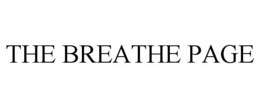 THE BREATHE PAGE trademark