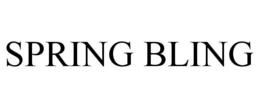 SPRING BLING trademark