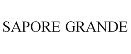 SAPORE GRANDE trademark