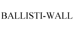 BALLISTI-WALL trademark
